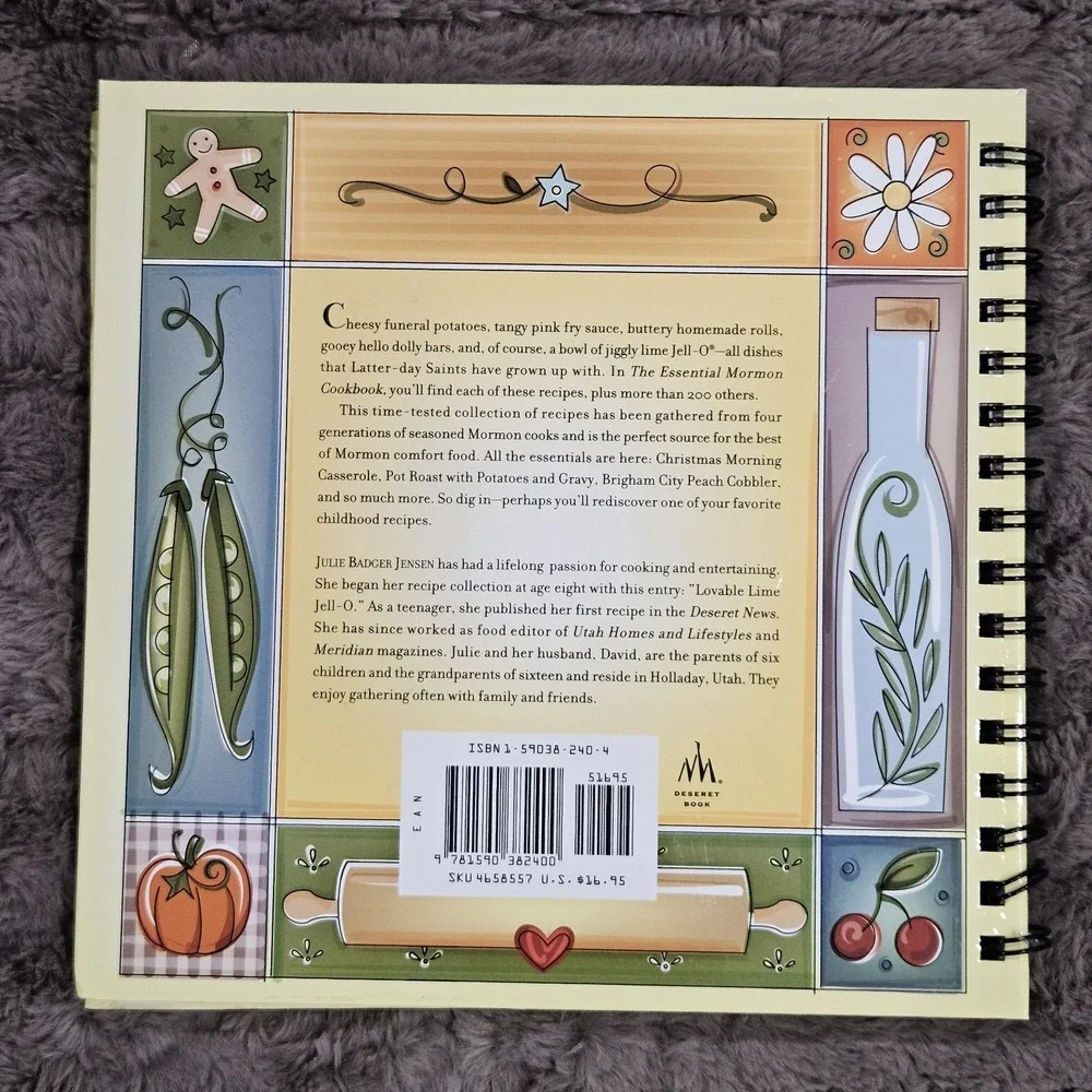 SIGNED The Essential Mormon Cookbook: Green Jell-O, Funeral Potatoes, & Other.. - Picture 4 of 10
